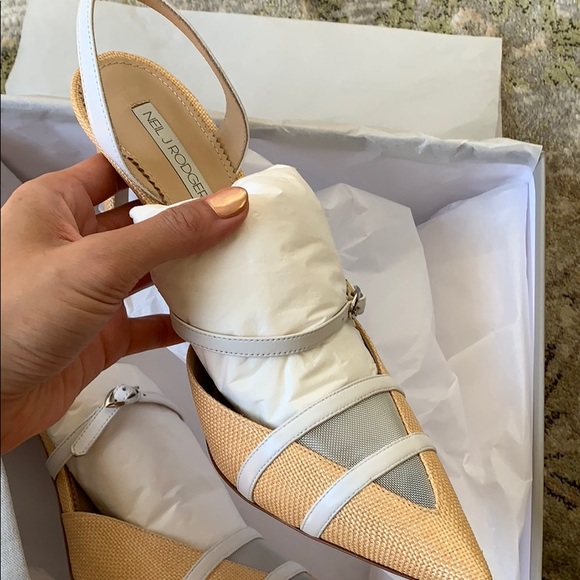 Neil J. Rodgers Slingbacks 9.5 - Picture 2 of 7